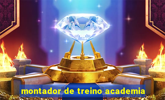 montador de treino academia